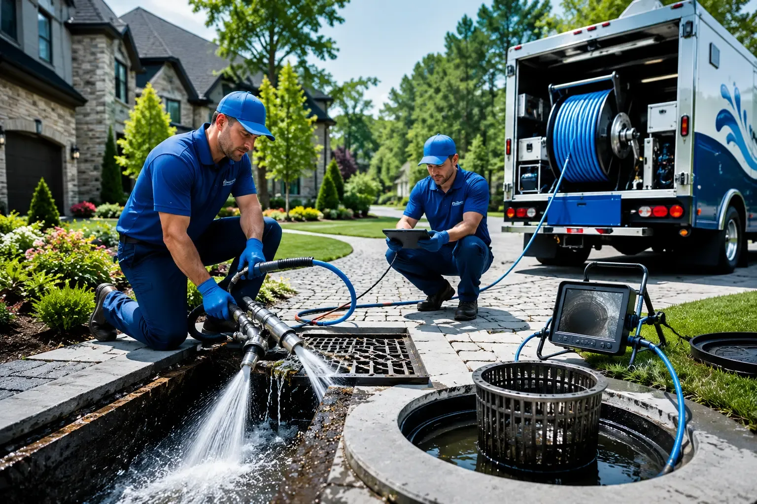 Local outdoor drain cleaning professionals in Mendota, IL